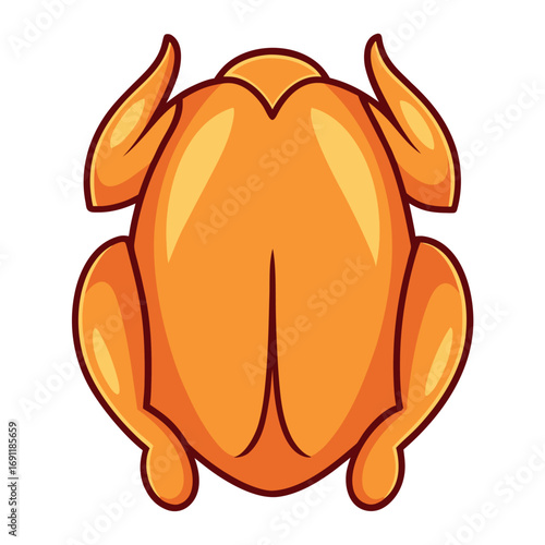 Golden Roasted Poultry Delicacy for Festive Feasts and Culinary Celebrations