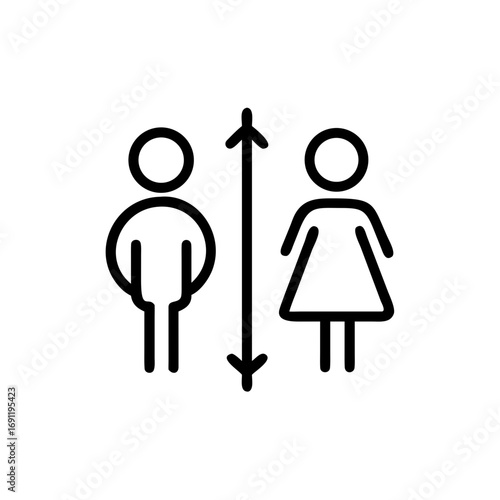 man and woman sign