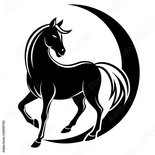 horse vector illustration