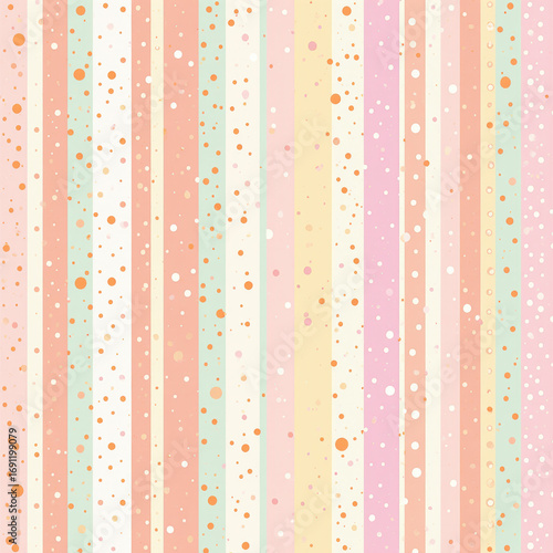 Pastel vertical striped pattern.