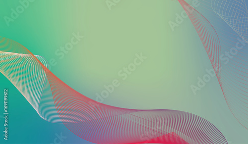 Abstract Colorful Gradient Wave Lines Vector Background, Modern Futuristic Flow Design, Dynamic Motion, Vibrant Curves, Digital Art Wallpaper, Creative Geometric Pattern, Minimal Fluid Illustration
