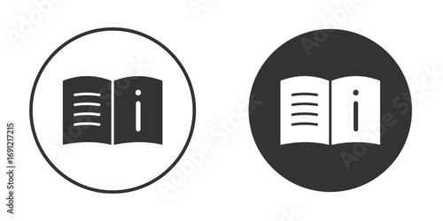 User guide icon silhouette vector illustration collection