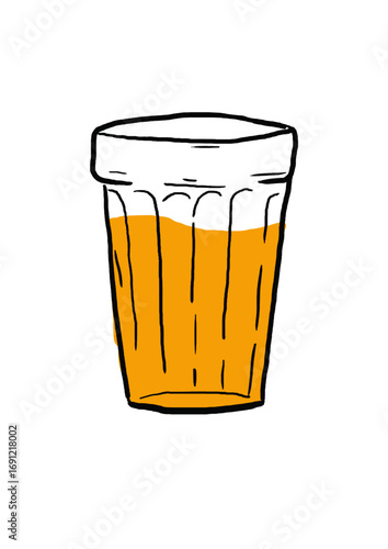 BRAZILIAN BEER GLASS