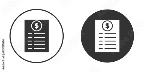 Payroll icon silhouette vector illustration collection