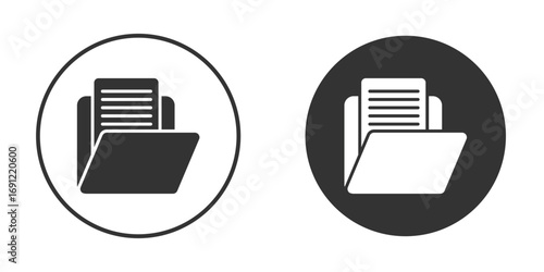File icon silhouette vector illustration collection