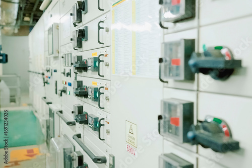 Instrumentation and control equipment and panels of oil drilling platform.
