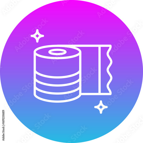 Toilet Paper Icon
