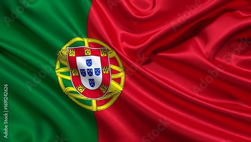 The flag of Portugal
