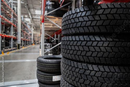 Принти на полотні truck tire sales - new tires - large warehouse - truck tire wholesaler