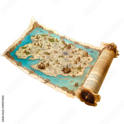 old map of italy