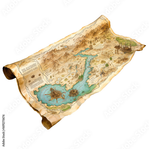 old map of the world