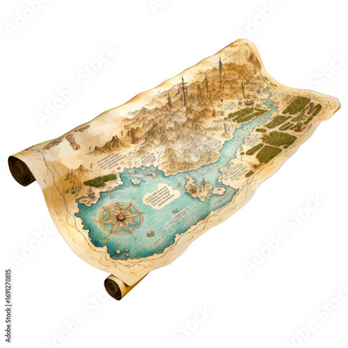 old map of the world