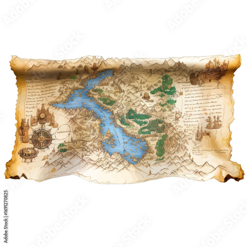 old treasure map