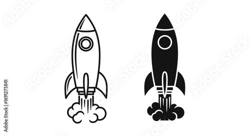Two Rockets Icon