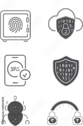 Cybersecurity Icons
