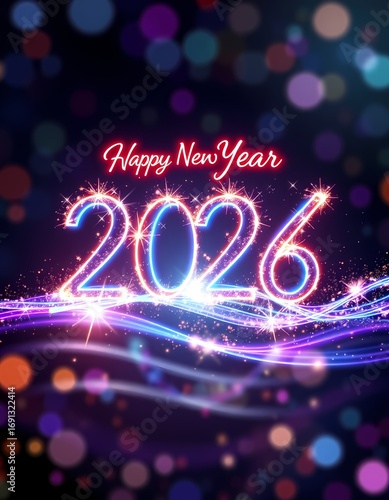 New Year's Eve 2026 Celebration Poster