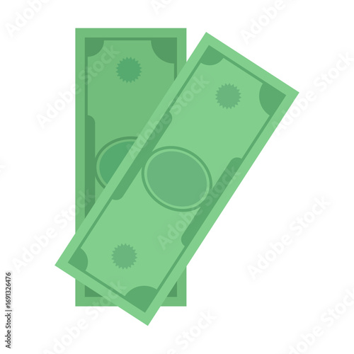 Money Bills Financial Resources & Wealth Icon
