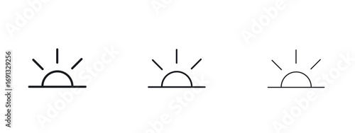 Keyboard brightness icon vector Logo Designs - Stock vectors.