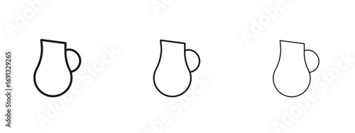 Jug icon vector Logo Designs - Stock vectors.