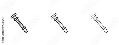 Flute icon vector Logo Designs - Stock vectors.