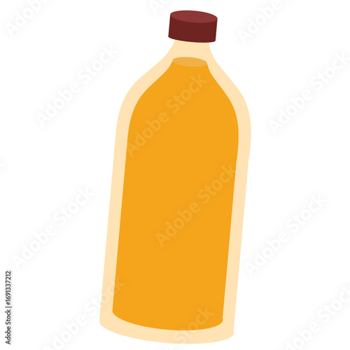 Apple Cider Bottle Illustration