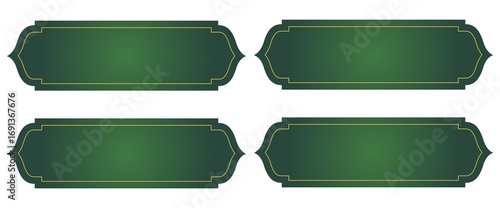 Photography Luxury Islamic Frames & Arabic Ornamental Banners | Ramadan, Eid Mubarak, Golden