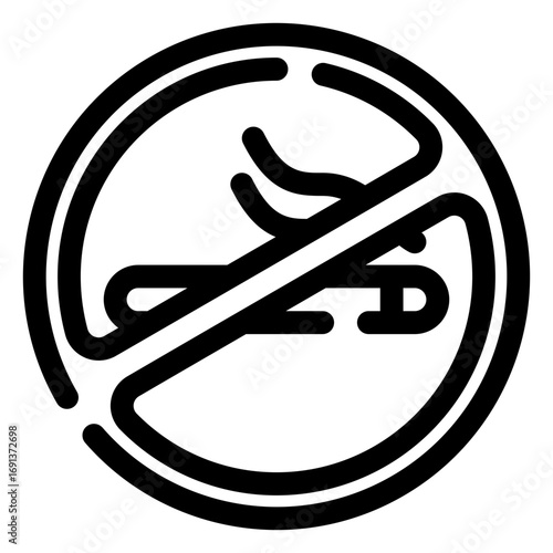 No smoking icon