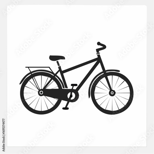 Bicycle and Eco-Friendly Transport Icons
