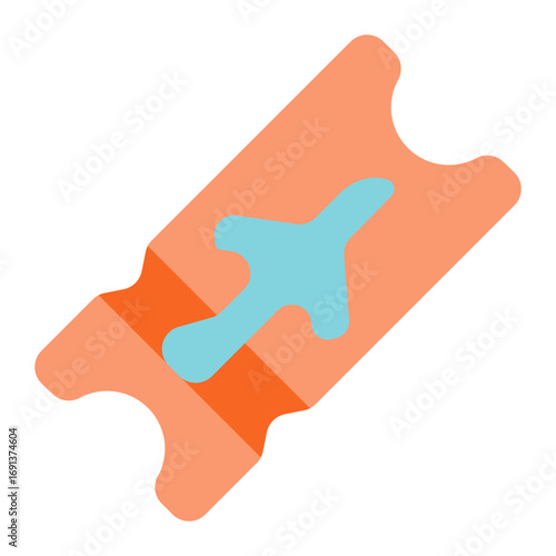 Boarding pass icon
