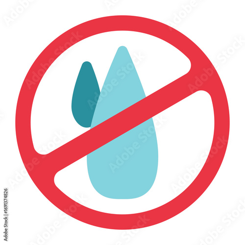 No liquids icon