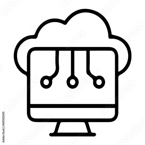 Cloud Computing Icon