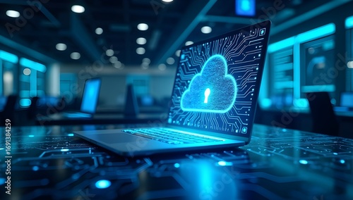 Secure Cloud Computing with Laptop and Data Protection