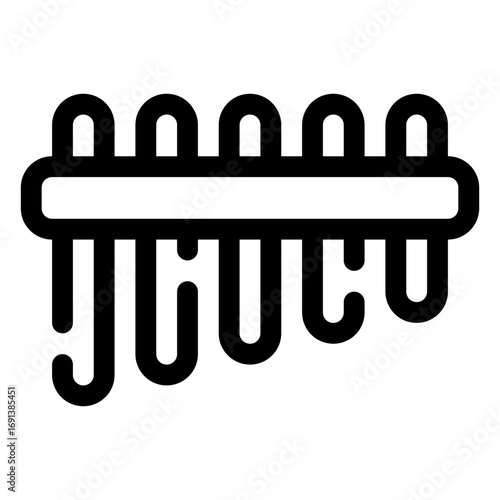 Pan flute icon