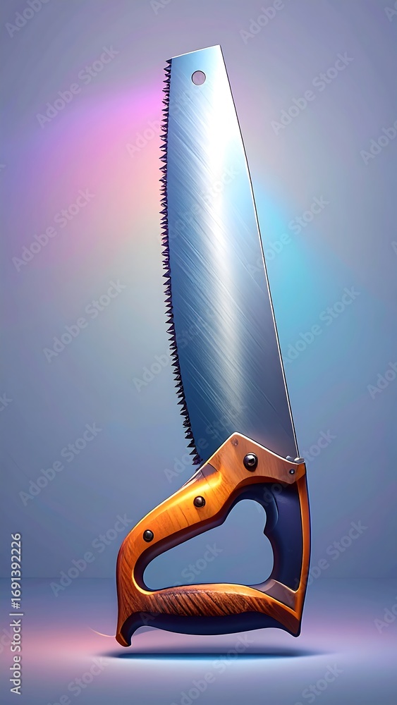 Obraz premium Saw, studio shot