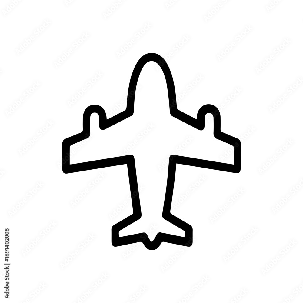 Obraz premium Modern Flight Icon
