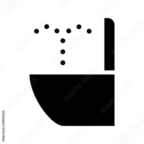 温水洗浄便座のピクトグラム
