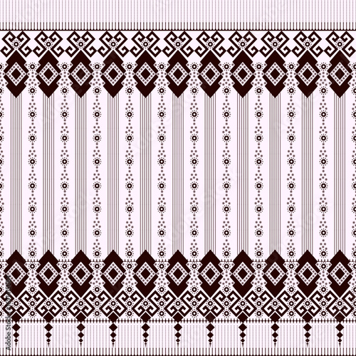 Thai Woven Fabric Pattern