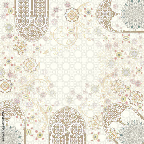 seamless vintage pattern effect attrition patchwork