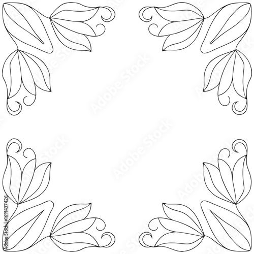 Elegant Floral Mandala Design