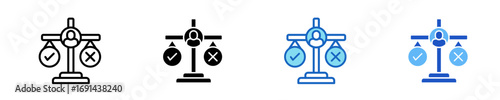 Ethical Choice  Icon Set Multiple Style Collection