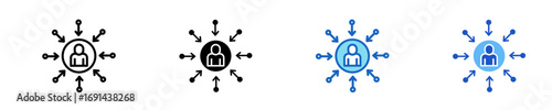 Human-Centered Design  Icon Set Multiple Style Collection