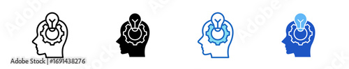 Innovation Gear  Icon Set Multiple Style Collection