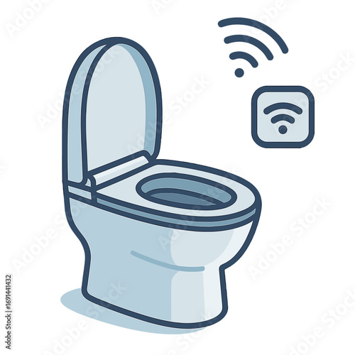 Smart wireless toilet  for the future