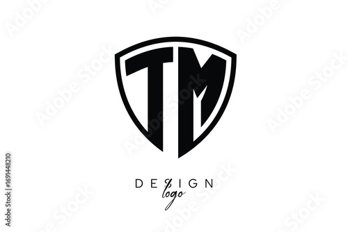TM Shield Letter Logo Modern Monogram Emblem for Security, Sports, Corporate & Premium Branding Free Download TM Shield Letter Logo Modern Monogram Emblem for Security, Sports, Corporate & Premium Branding - GFXLoad