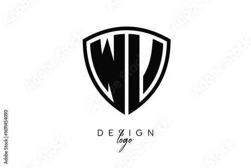 WV Shield Letter Logo Modern Monogram Emblem for Security, Sports, Corporate & Premium Branding Free Download WV Shield Letter Logo Modern Monogram Emblem for Security, Sports, Corporate & Premium Branding - GFXLoad