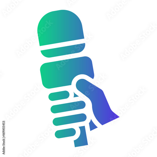 journalist Gradient icon