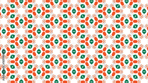 Floral Seamless background for fashion, tapestries and prints.