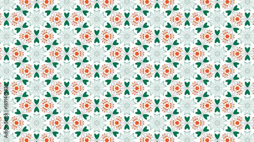 Floral Seamless background for fashion, tapestries and prints.