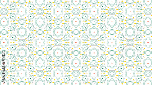 Floral Seamless background for fashion, tapestries and prints.