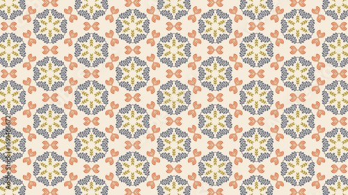 Floral seamless pattern background. Great design for textile, stationery, and wallpaper.